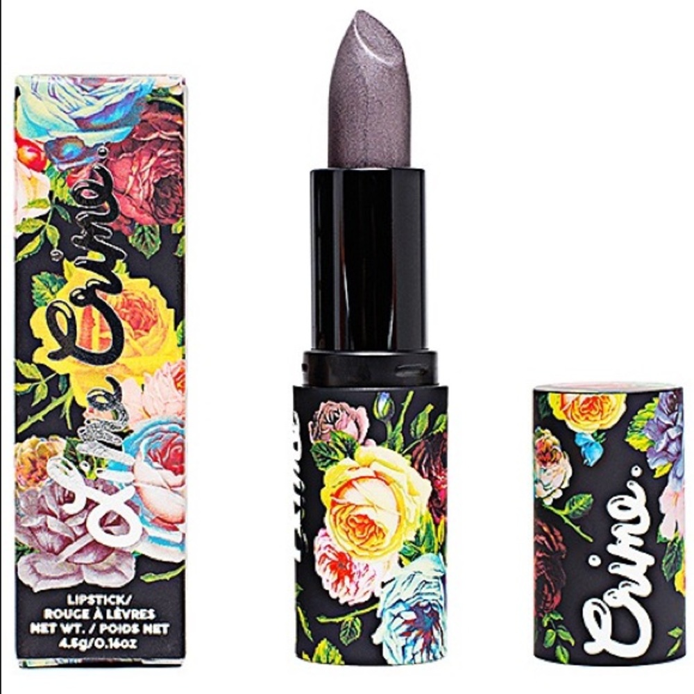 Lime Crime Perlees lipstick in Asphalt RARE